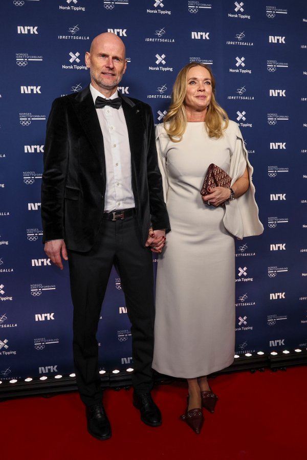 Hamar 20260110. 
Fotballtrener Ståle Solbakken på rød løper før Idrettsgallaen i Hamar OL-amfi lørdag kveld.
Foto: Geir Olsen / NTB