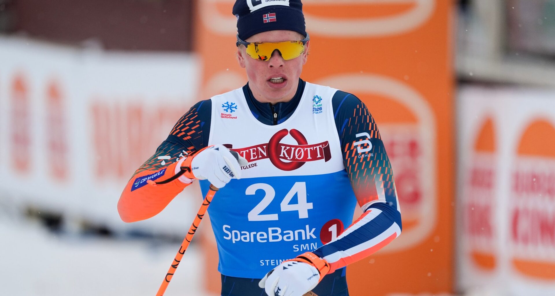 Ski-NM, Lars Heggen | Lars Heggen tok NM-gull etter drama