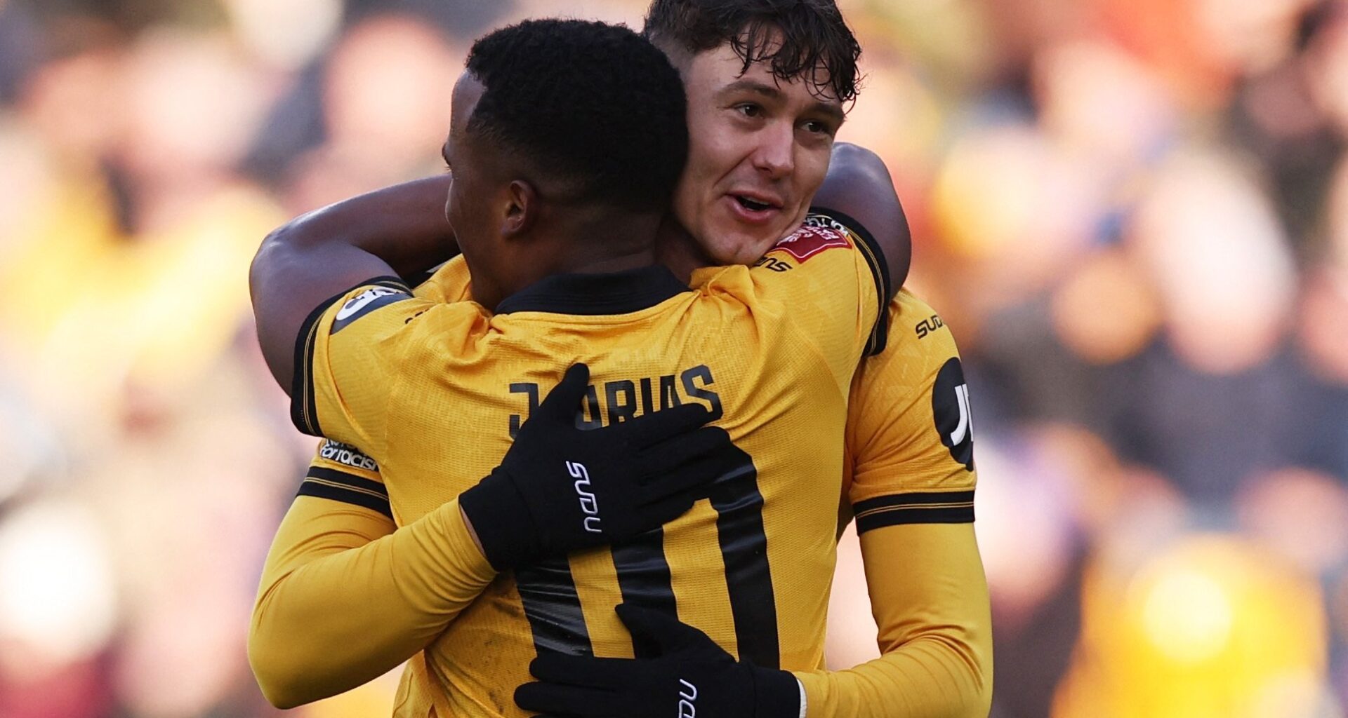 Jørgen Strand Larsen, Wolverhampton | Jørgen Strand Larsen med hat trick i FA-cupen