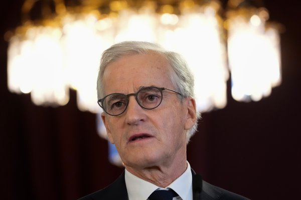 Oslo 20251217.
Statsminister Jonas Gahr Støre under sin halvårlige pressekonferanse.
Foto: Ole Berg-Rusten / NTB