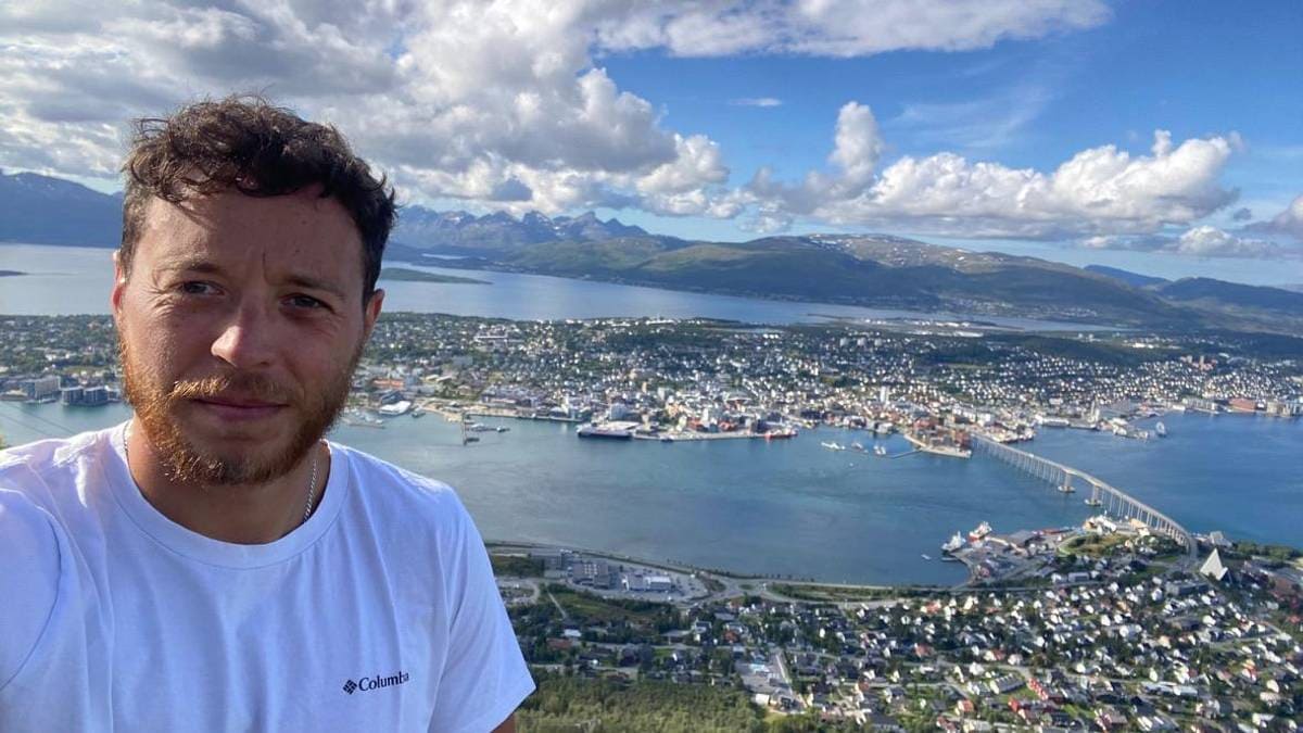Jan Kasan fra Tsjekkia ble forelsket i Tromsø.