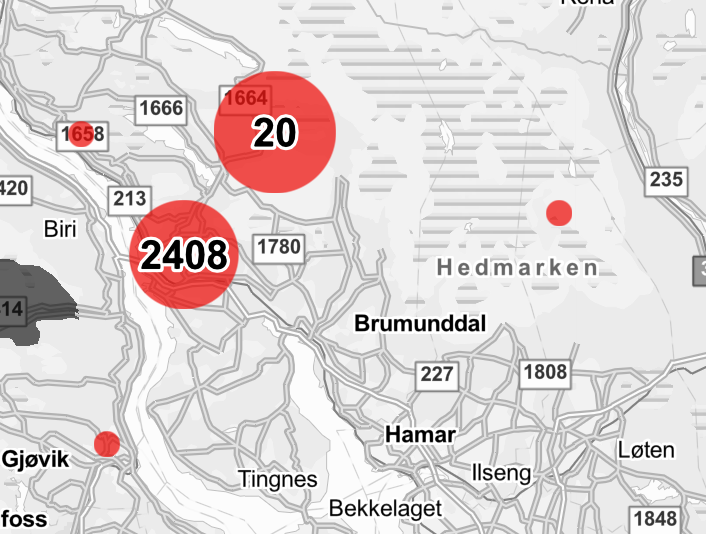 Strømbrudd, Løten | Massive strømbrudd i Løten og Ringsaker