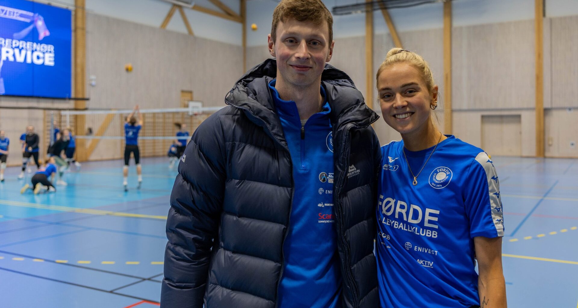 Førde, Volleyball | Søskena Martin og Emilie klare for cupfinale: – Heilt spesielt - Firda