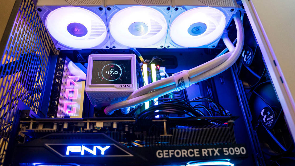 Her er vår nye testrigg – éin komponent sjudobla i pris på tre månadar