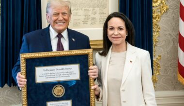 Maria Corina Machado, Nobels fredspris