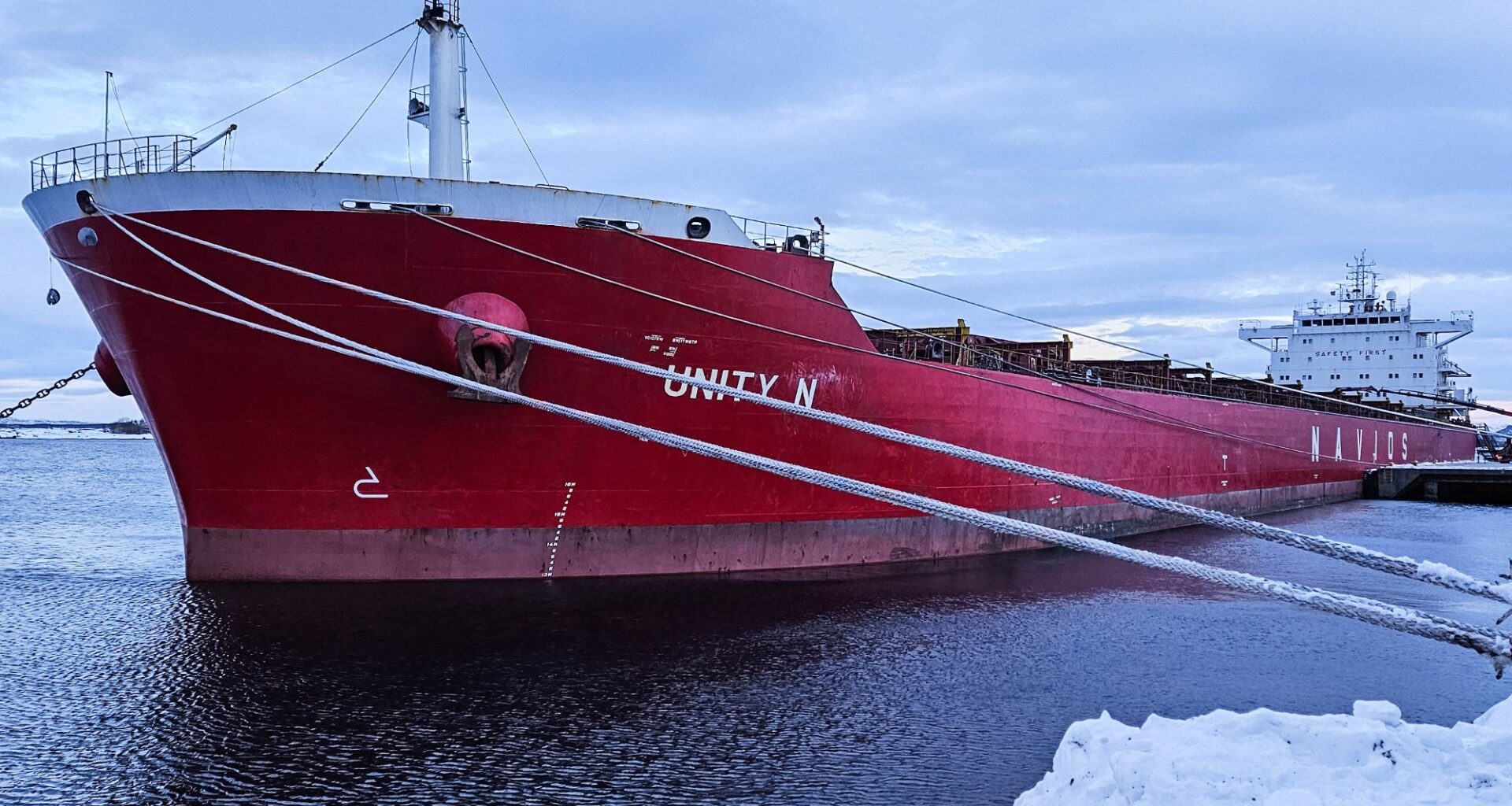 Avdekket graverende forhold for mannskapet om bord på bulkskip: – Det var ikke ferskvann til mannskapet - Rana Blad