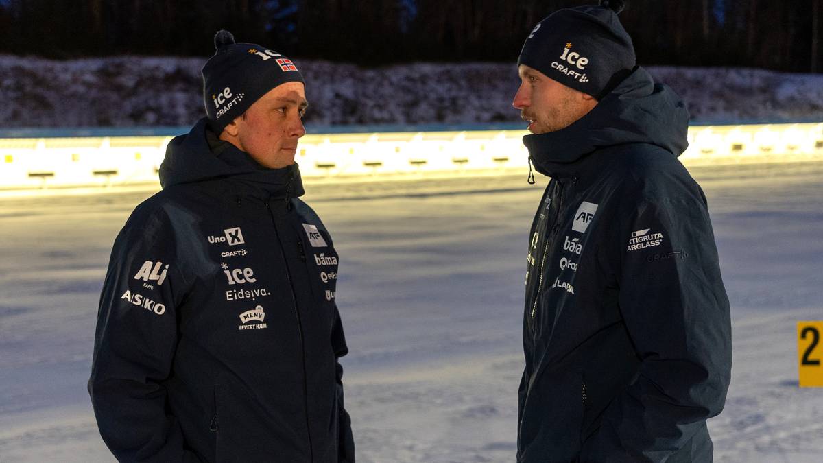 to menn på en standplass