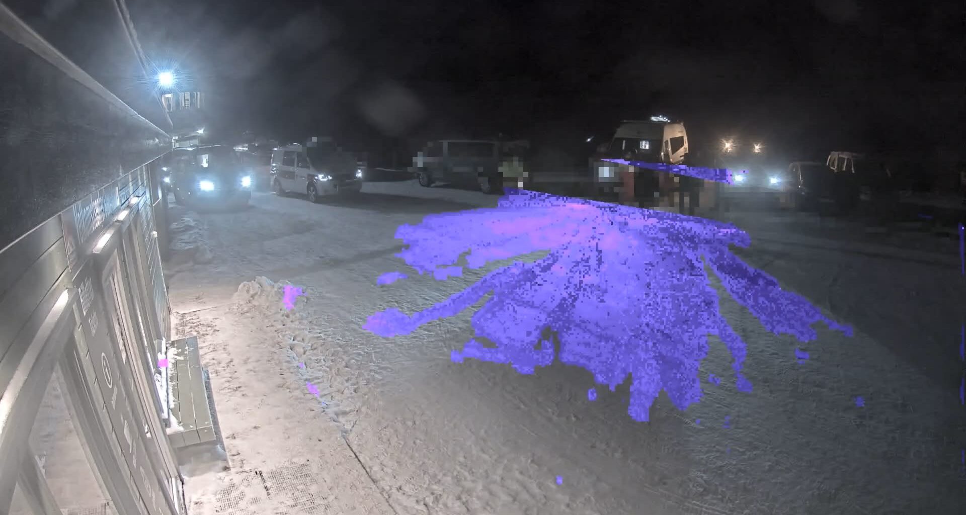 Nødetater på stedet på Gaustatoppen.