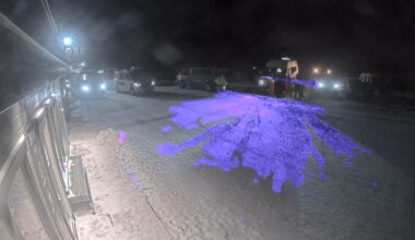 Nødetater på stedet på Gaustatoppen.