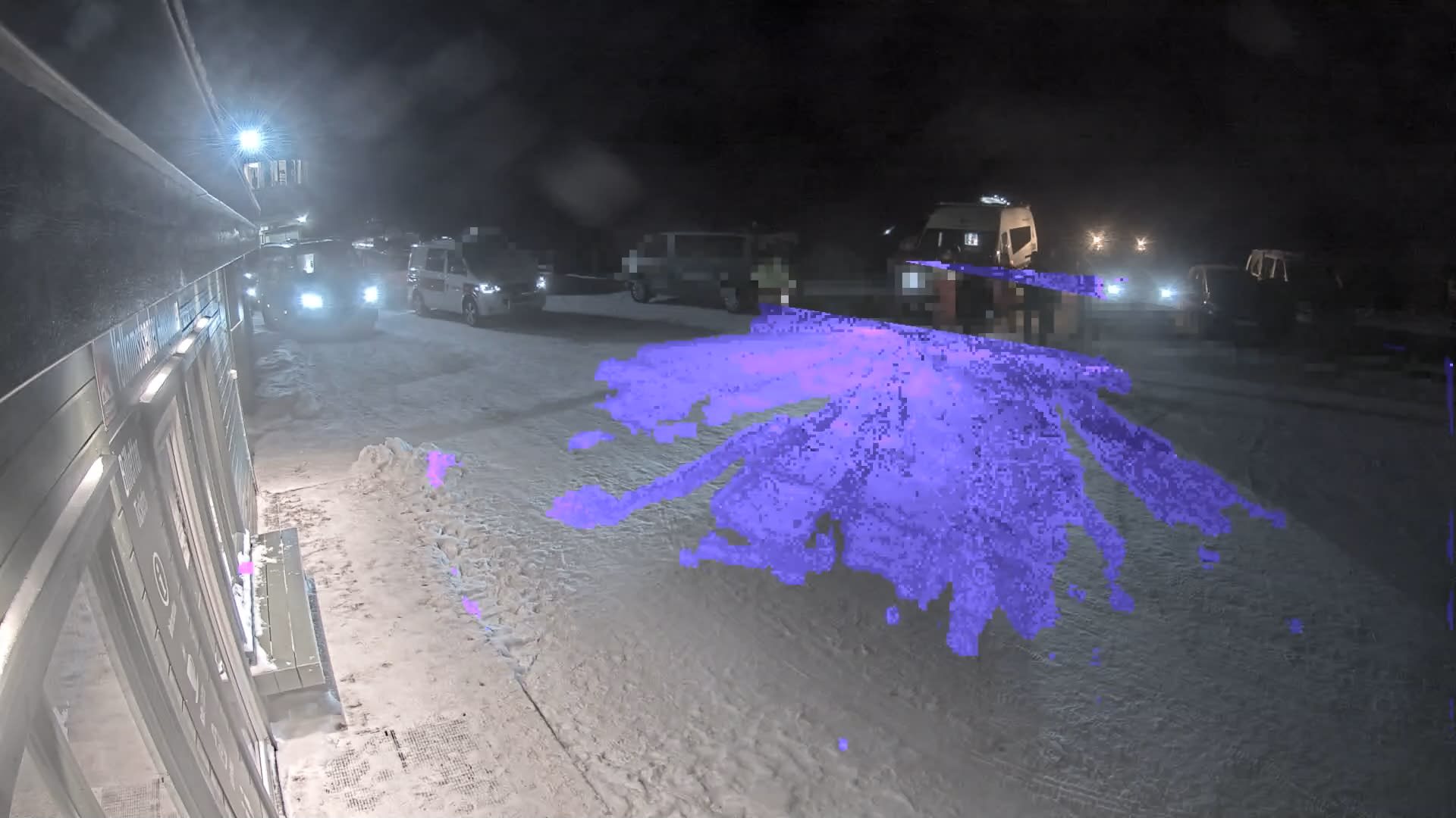 Nødetater på stedet på Gaustatoppen.