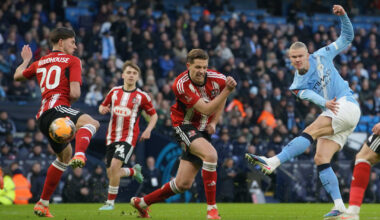 Manchester City scoret ti: Haaland målløs av banen