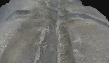 Dette ankersporet går flere titalls kilometer langs havbunnen - Digi.no