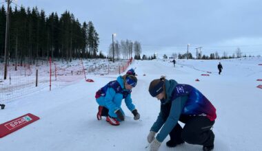 Steinkjer, Sport | Regnvær skaper NM-trøbbel: – Må plukke stein med spiseskje - Trønder-Avisa