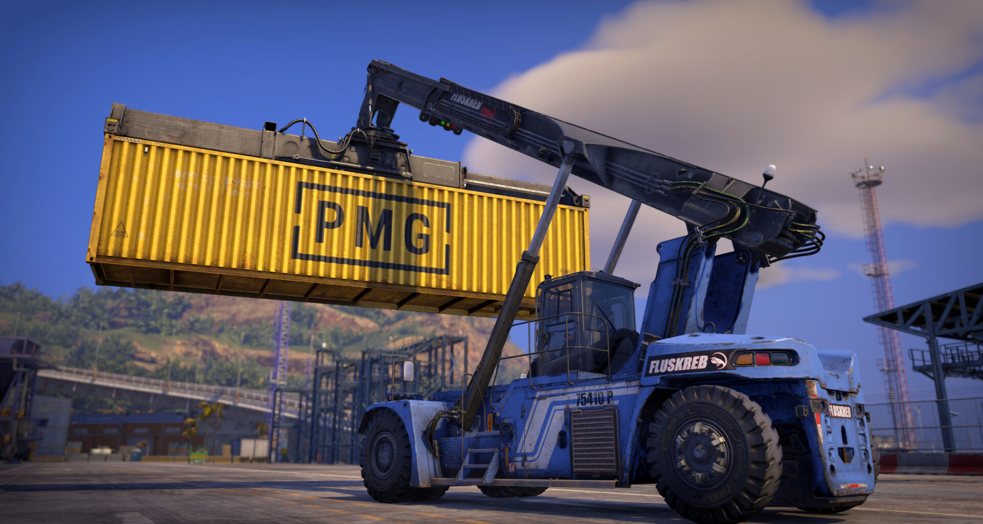 Bli en tung kranfører i Saber Interactives kommende Docked