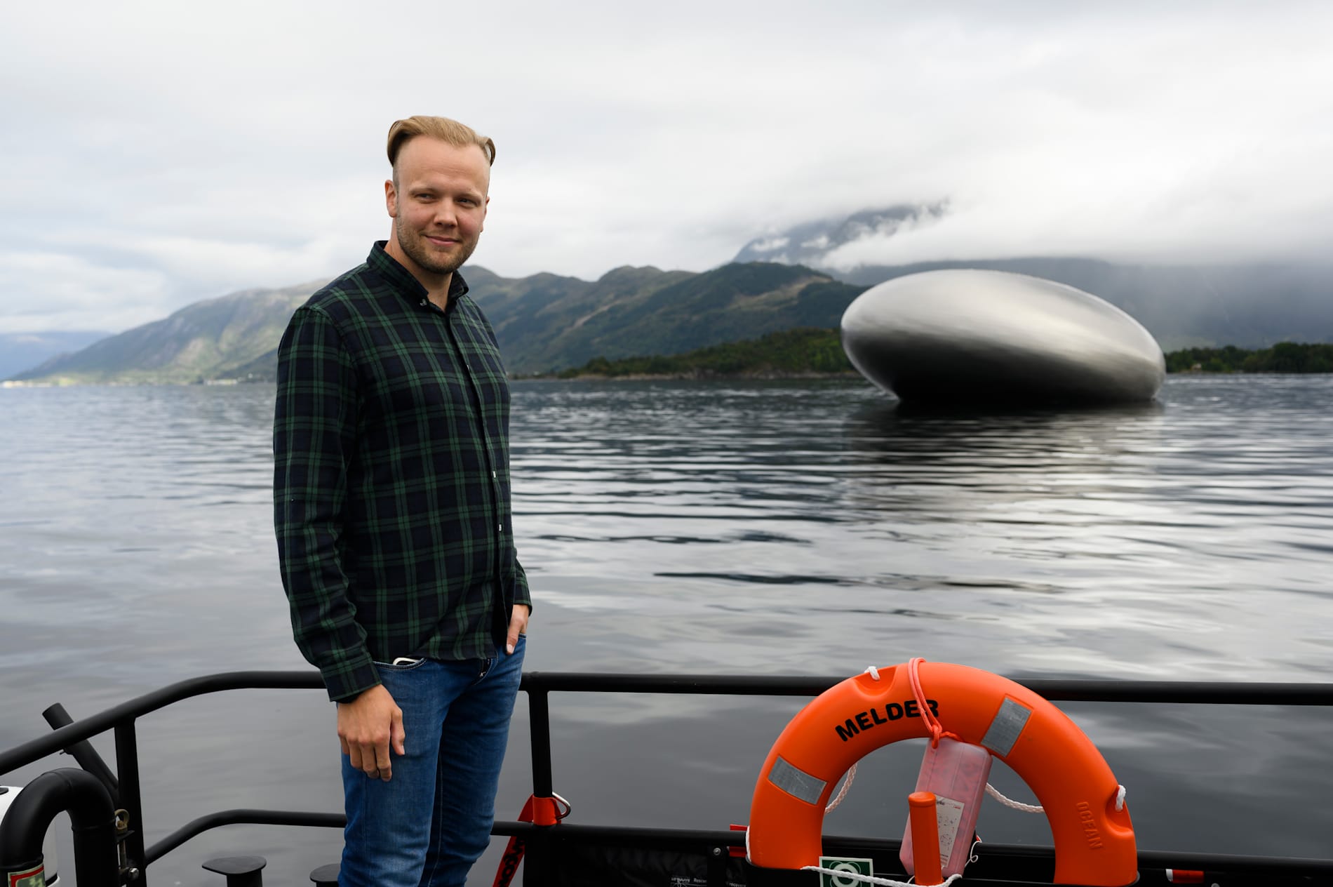 Sondre Eide, eier og administrerende direktør i Eide Fjordbruk. Her i 2022. 