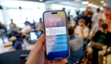 Mobilen, Nødvarsling | Onsdag kommer det til å ule