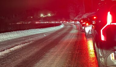 Trafikktrøbbel flere steder på Østlandet og Midt-Norge
