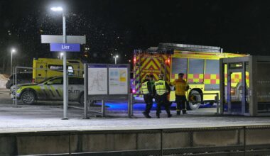 Lier, Nyheter | Fikk melding om at en person var påkjørt av toget