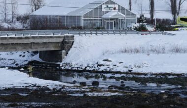 Utslipp fra tankbil i Nærøysund