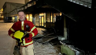 Politi, Brann | Rådhus-brann på Fagernes: Har satt i gang stor leteaksjon