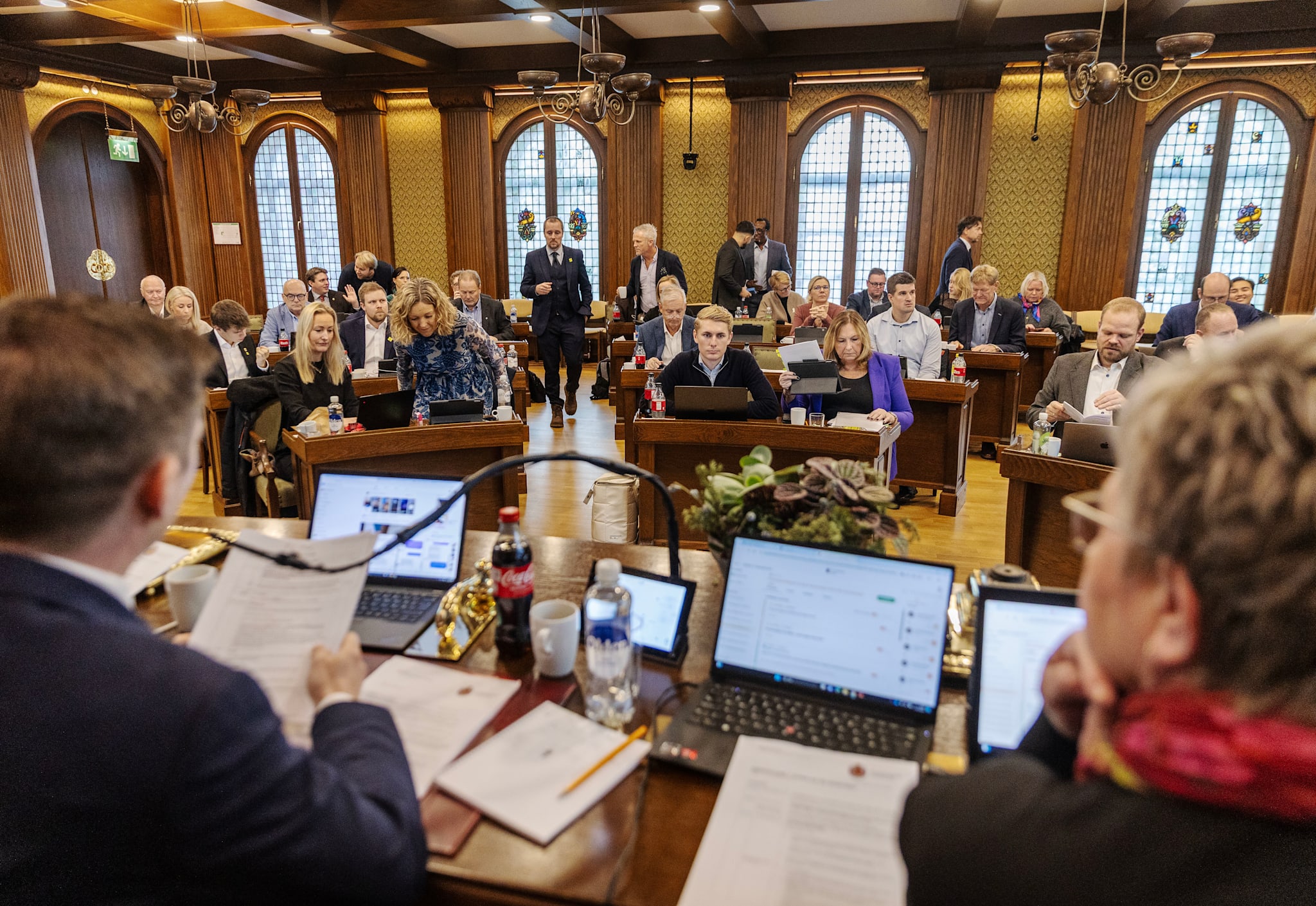 Folkevalgte i Kristiansand har ikke samme regler som ansatte i Kristiansand. 