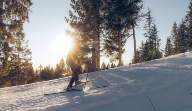 Lørdag var det gode forhold for skitur i Oslo. Det var folksomt i løypene på Frognerseteren, der dette bildet er tatt.