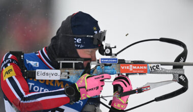 Seieren glapp for Uldal – Giacomel utnyttet tre bom på siste skyting