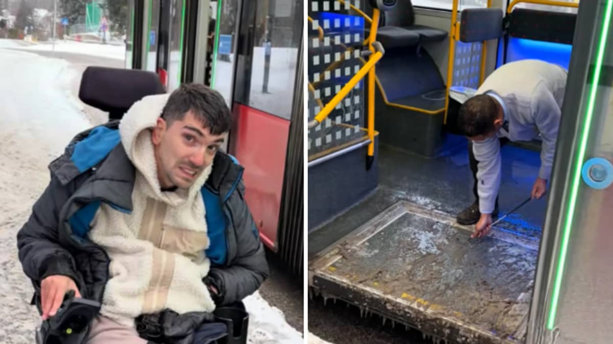 Rullestolrampene på bussane frys fast i vinterkulda – Stor-Oslo