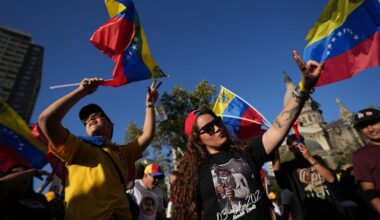 Venezuelanere i landflyktighet feirer USAs Maduro-aksjon