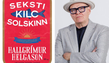 Bokanmeldelse: Anmeldelse av «Seksti kilo solskinn» av Hallgrímur Helgason: Eksplosiv fortellerglede!