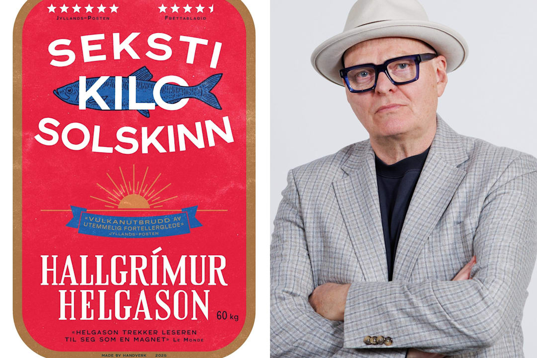 Bokanmeldelse: Anmeldelse av «Seksti kilo solskinn» av Hallgrímur Helgason: Eksplosiv fortellerglede!