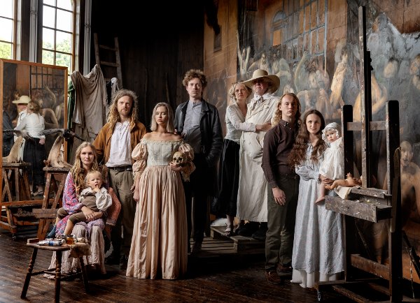 TILBAKETRUKKET: Myndin Nerdrum sto i sentrum da promobildene ble tatt, men trakk seg senere tilbake fra innspillingen.