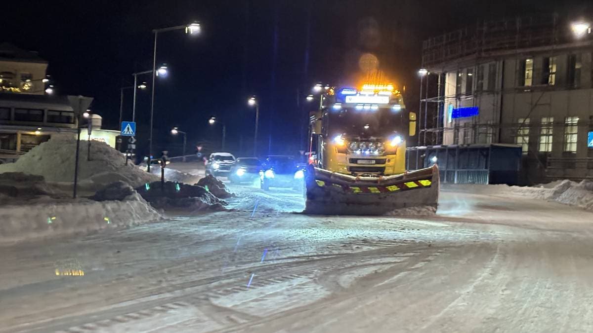 Brøytebil i Fredrikstad