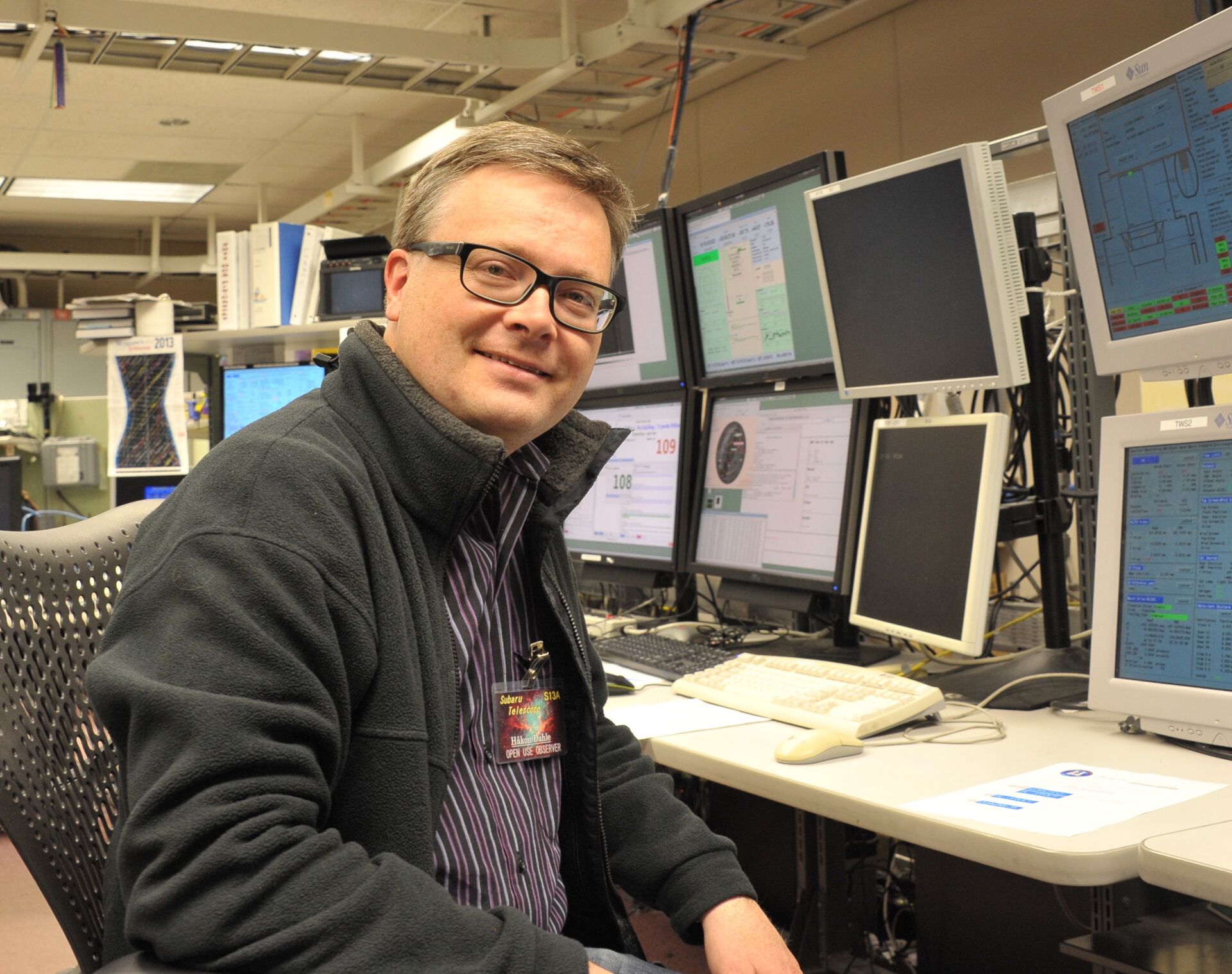 Håkon Dahle er forsker i kosmologi og ekstragalaktisk astronomi ved Universitetet i Oslos Institutt for teoretisk astrofysikk. Foto: Universitetet i Oslo