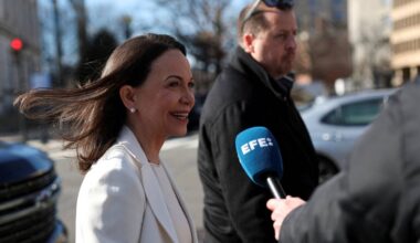 Donald Trump møter Venezuelas María Machado – NRK Urix – Utenriksnyheter og -dokumentarer