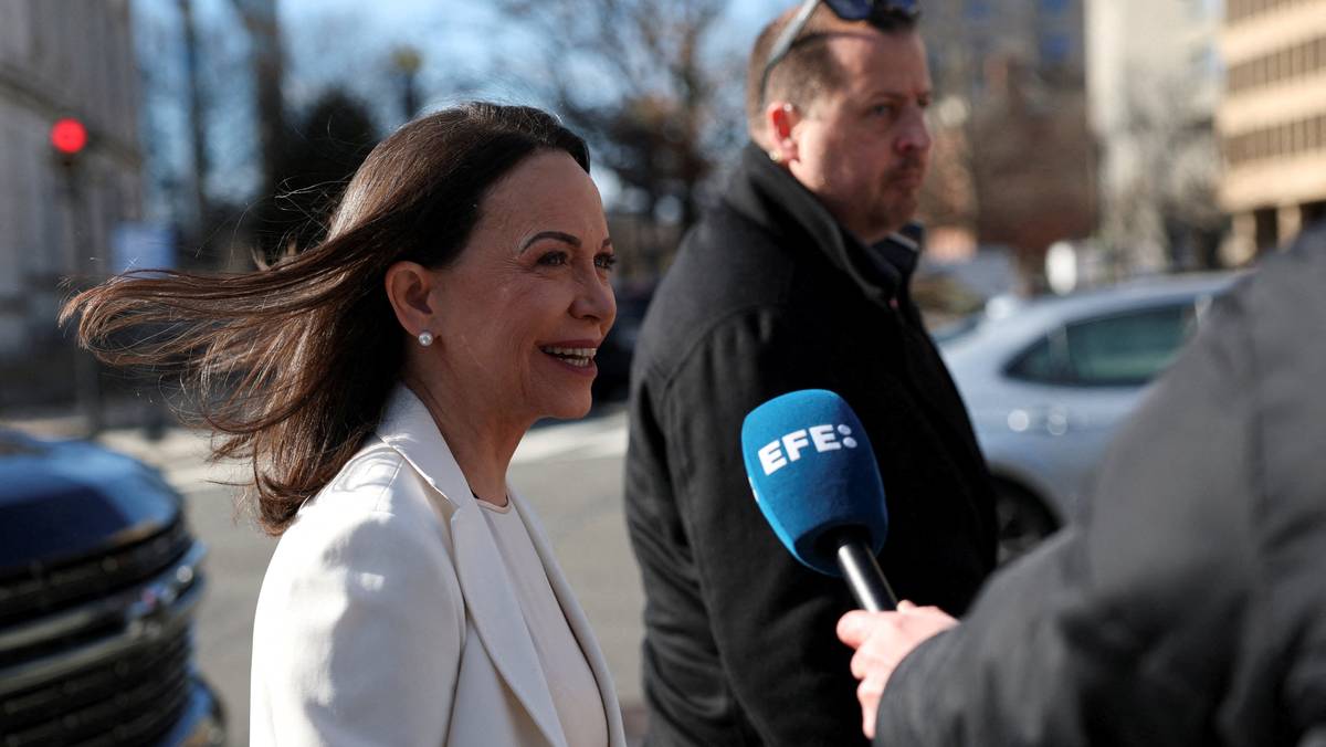 Donald Trump møter Venezuelas María Machado – NRK Urix – Utenriksnyheter og -dokumentarer