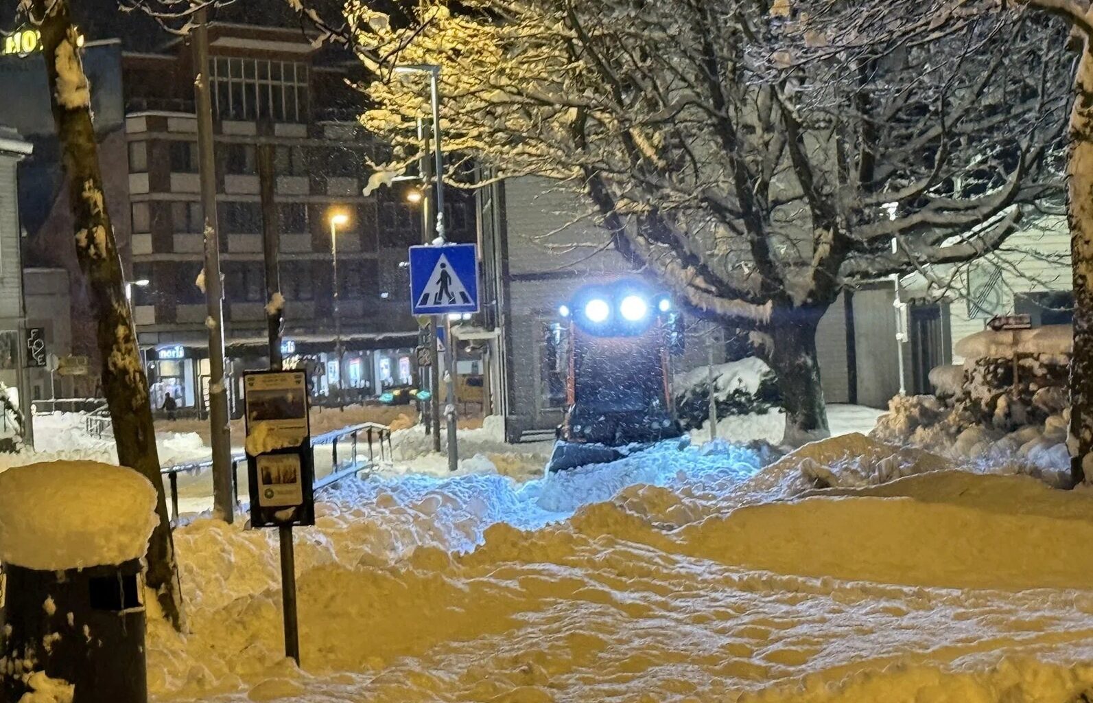 Ullensvang, Snø | Snøkaos i Odda - Haugesunds Avis