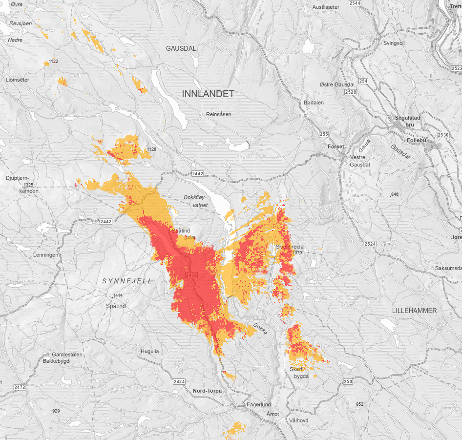Mobilnett, Dekning | Populært hytteområde er helt uten dekning