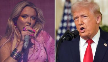 Zara Larsson mot Donald Trump