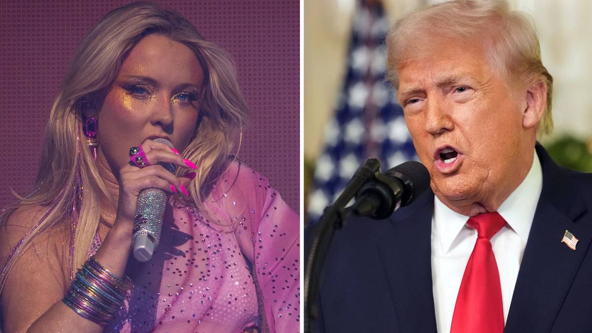 Zara Larsson mot Donald Trump