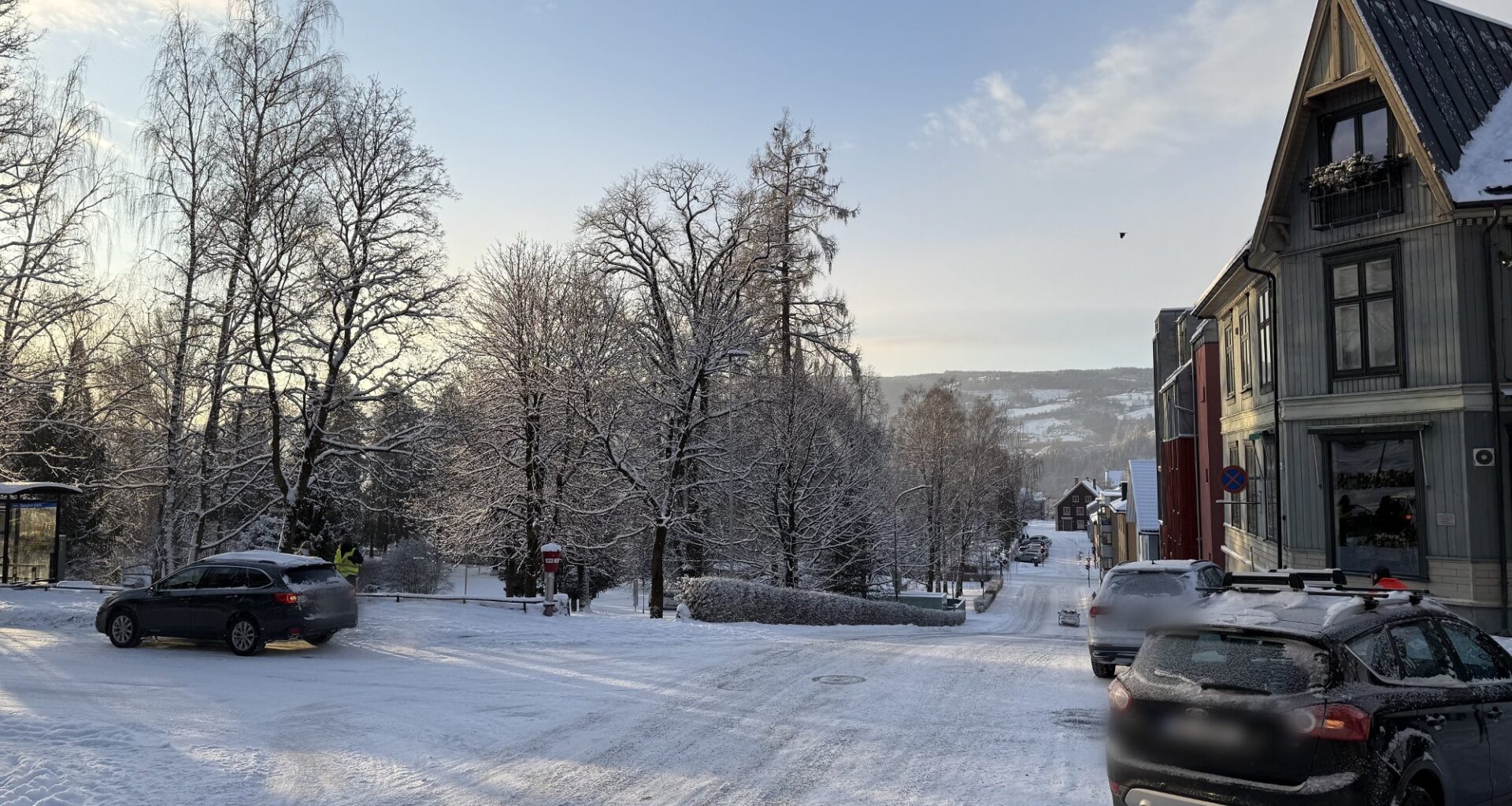 Nyheter, Trafikk | Kjedekollisjon i Lillehammer sentrum