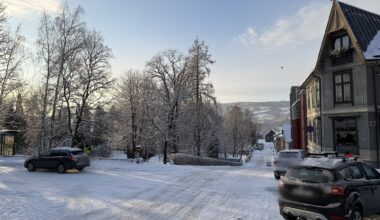 Nyheter, Trafikk | Kjedekollisjon i Lillehammer sentrum