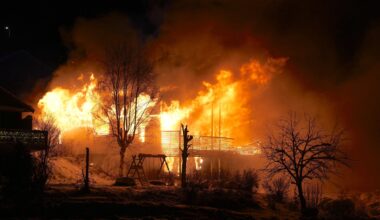 Verdal, Ulykker og hendelser | Enebolig totalskadet i brann