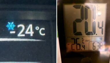 Vær, Kulde | Bikkjekald søndag – se hva leserne melder om