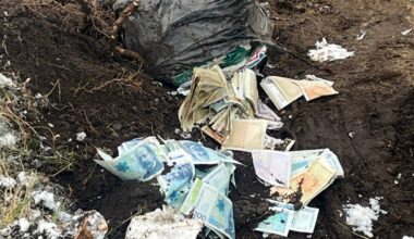 En søppelhaug (Bildebeskrivelsen er laget av en KI-tjeneste)