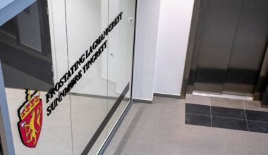 Ålesund tinghus i Ålesund sentrum hvor Frostating lagmannsrett og Sunnmøre tingrett er plassert.