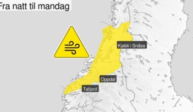Vær, Vinter | Farevarsel: – Foreløpig har vi kontroll