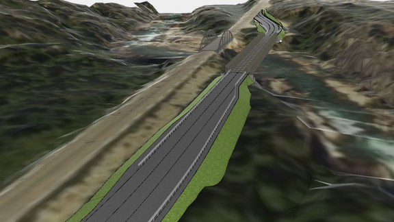 Trafikkmeldinger, Saltfjellet | Bygger midlertidig bru på Saltfjellet: – Vil bli liggende lenge