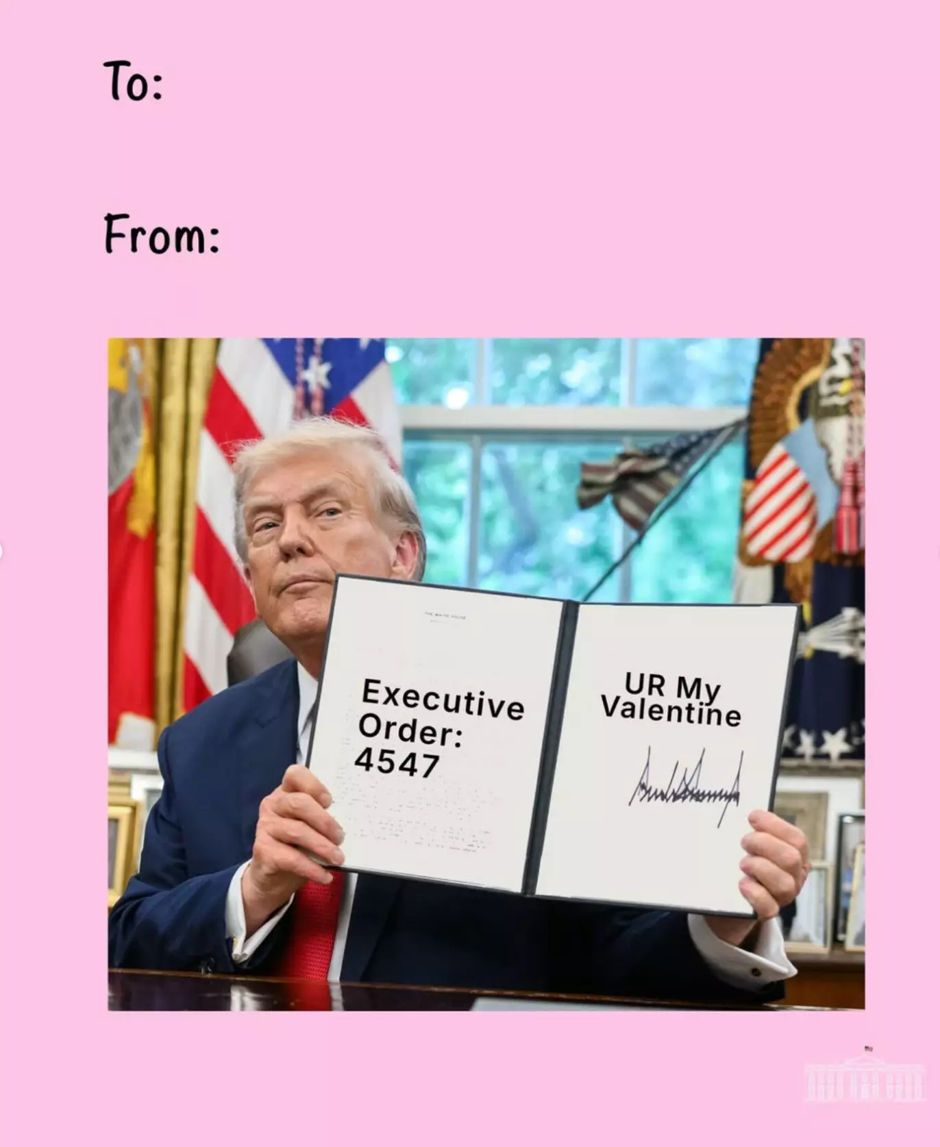 Foto: Instagram / @whitehouse