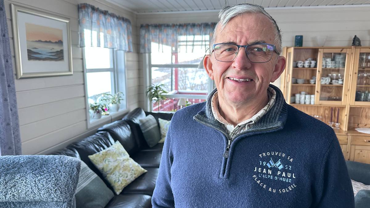 Jostein Jørgensen hjemme på Byneset